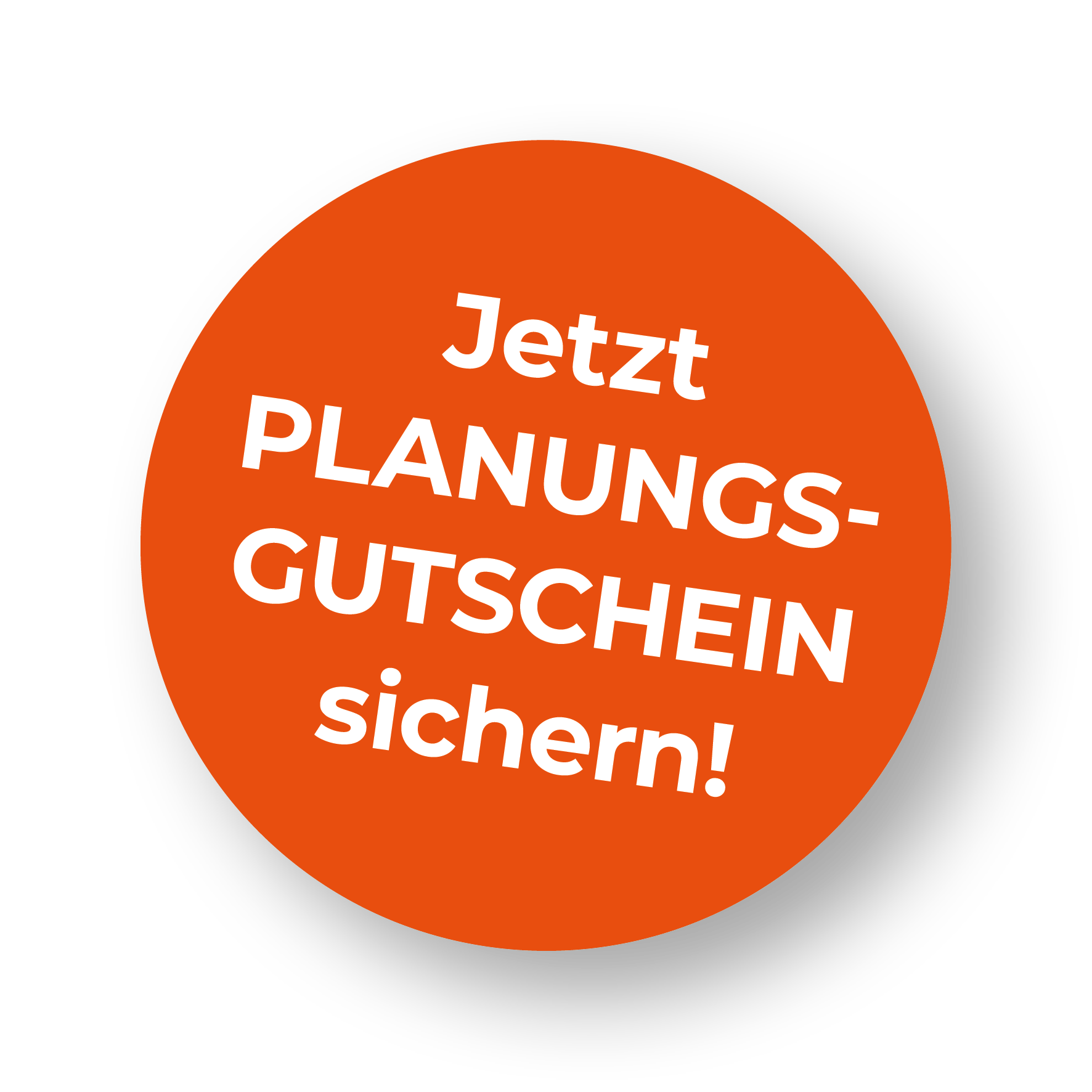 Planungsgutschein Badge